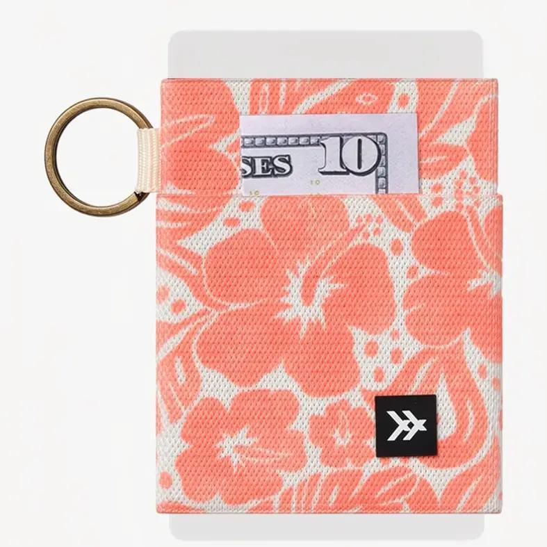 Coral Crush Elastic Wallet