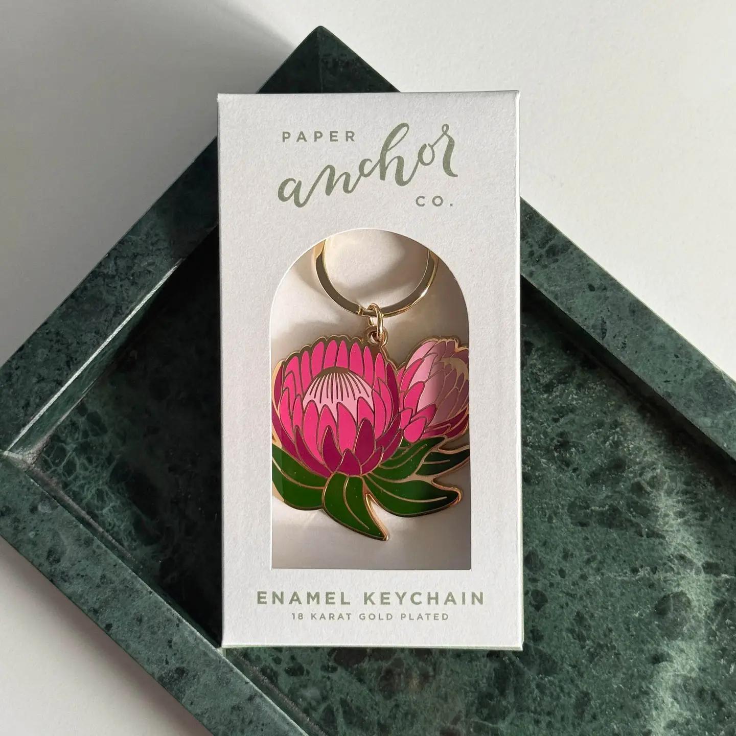 Ofelia Protea Keychain
