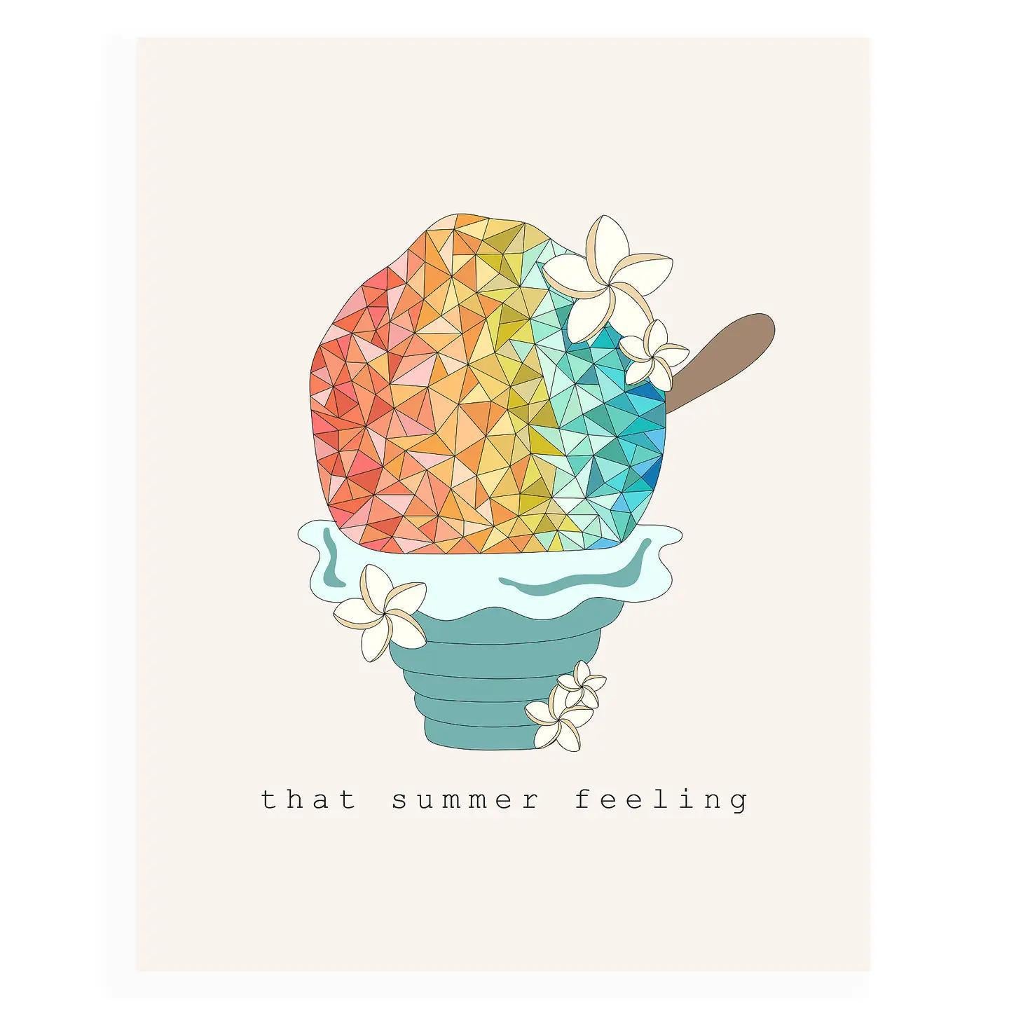 That Summer Feeling 11x14 Art Print