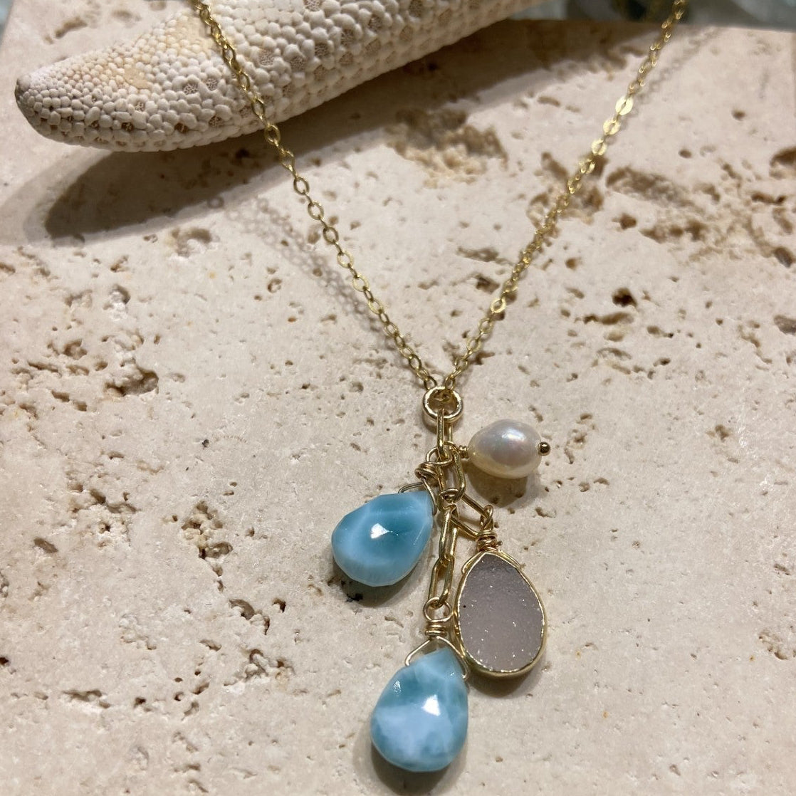 Blue Hawaii Necklace