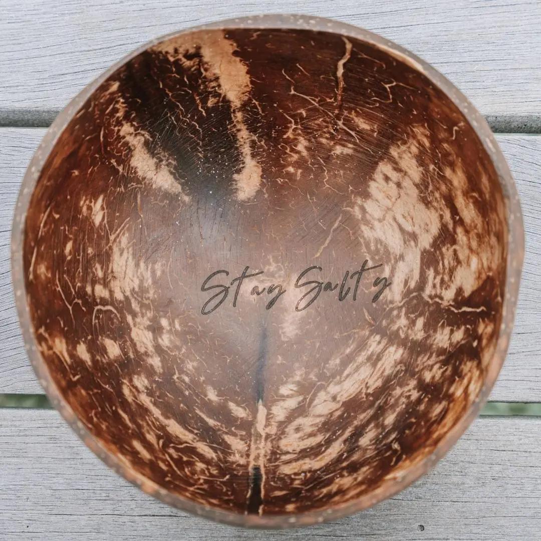 Wave Coconut Bowl