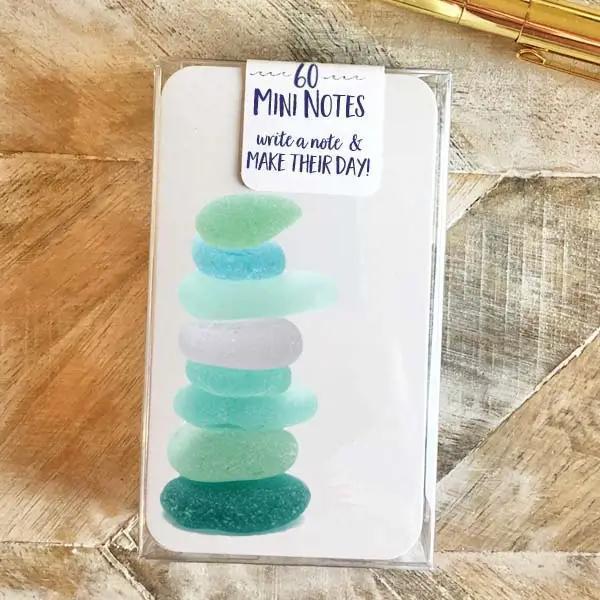 Seaglass Stack Mini Notes