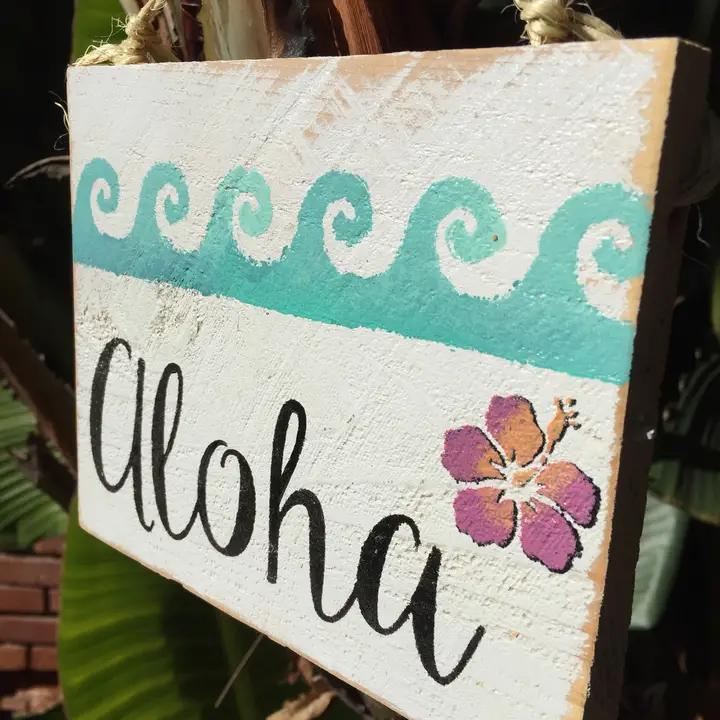 Aloha Wave Sign