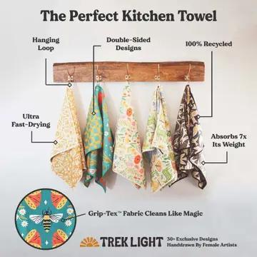 Mermaid Quick Dry Kitchen Towel