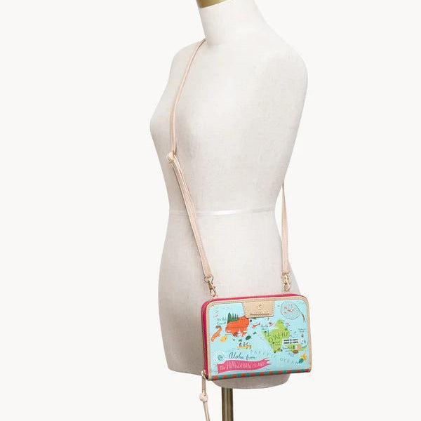 Hawaiian Island Phone Crossbody