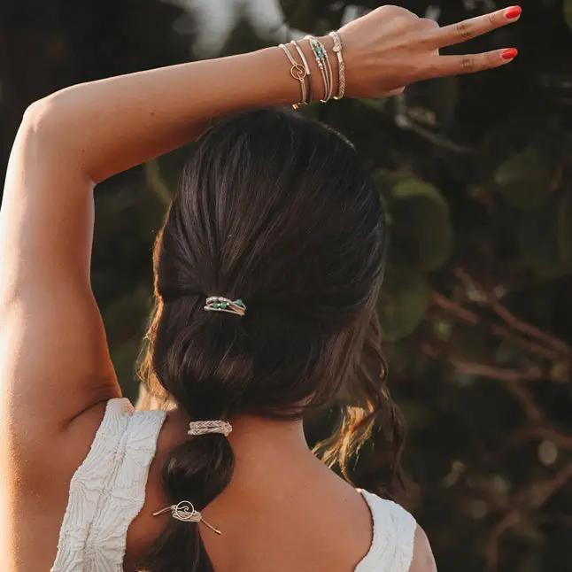 Reflect Wave Hair Tie Bracelets