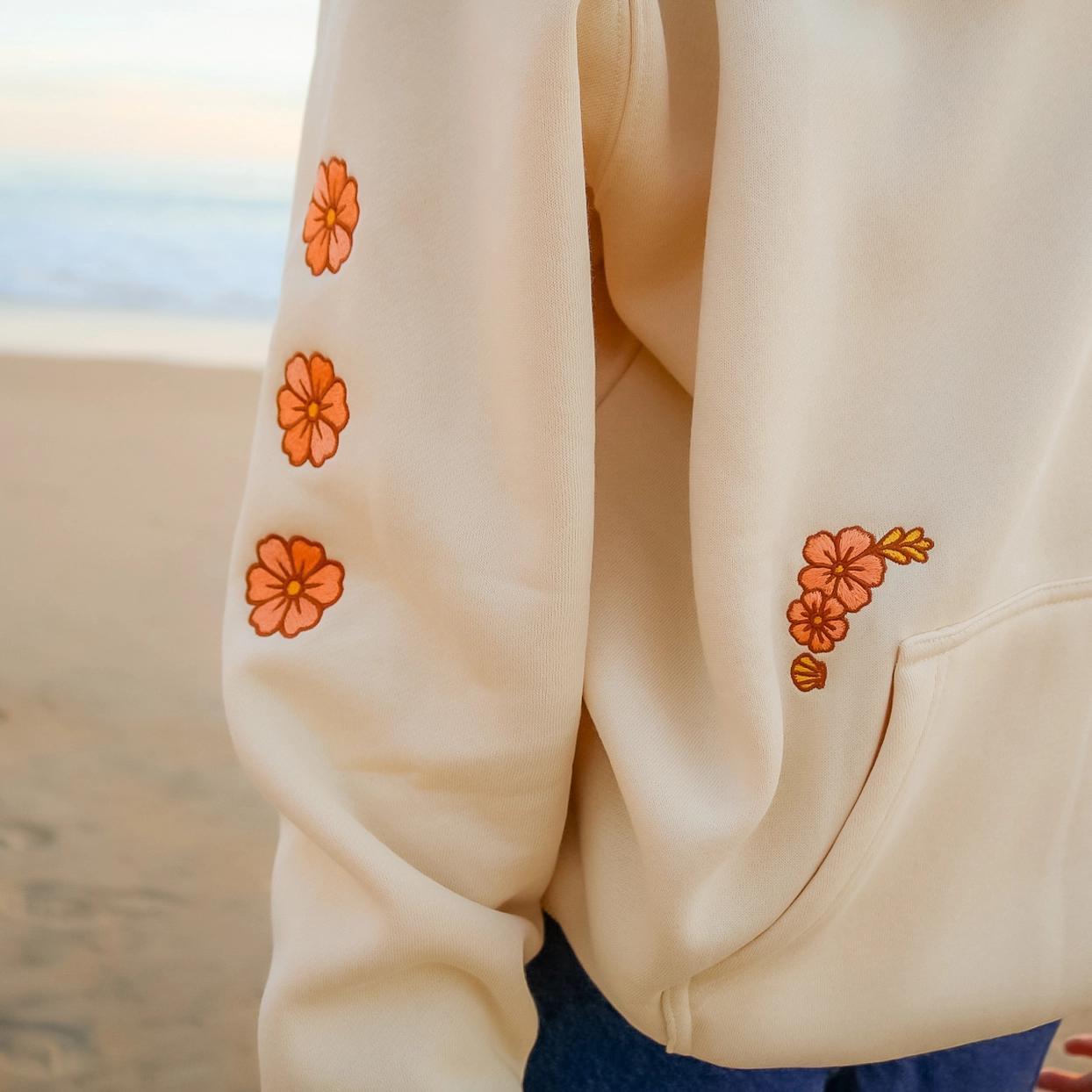 Embroidered Sunset Hoodie