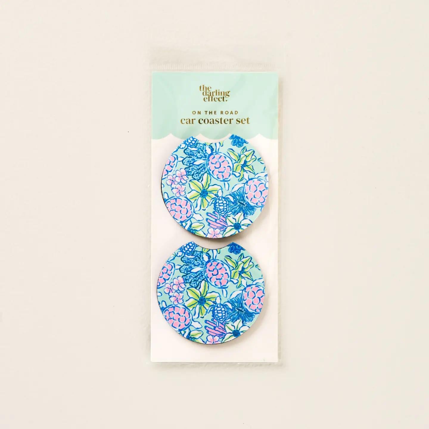 Coastal Cove Car Coaster Set