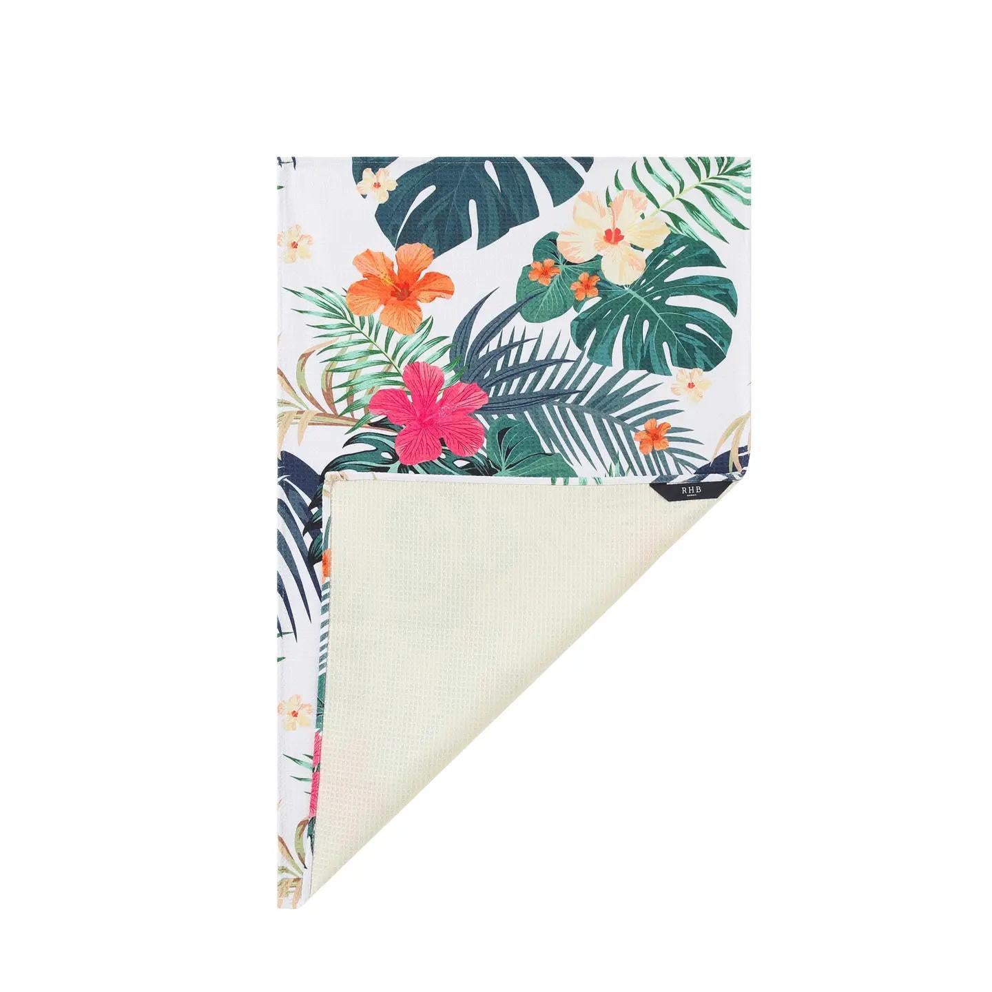 Tropical Garden Tea Towel