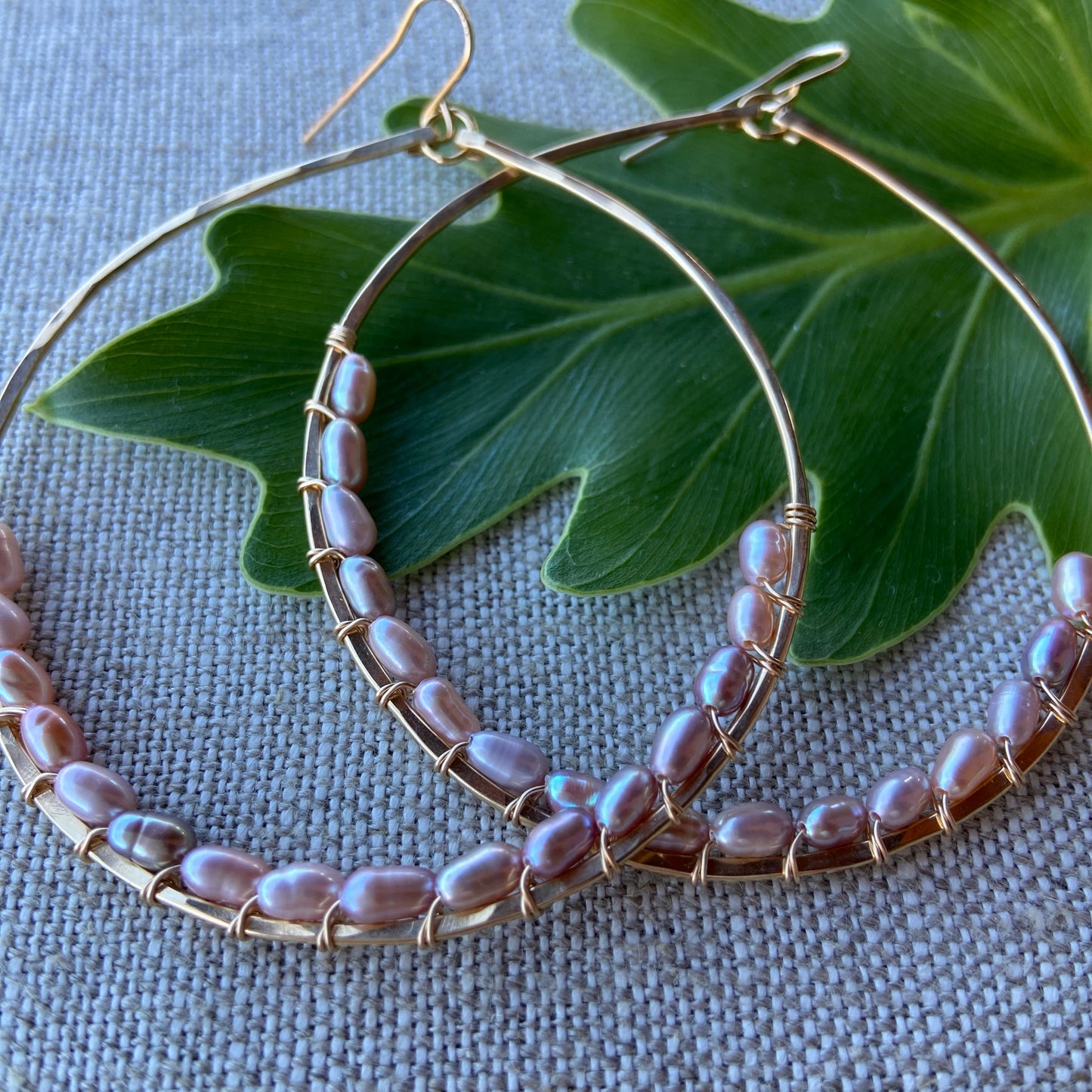 Orchid Earrings