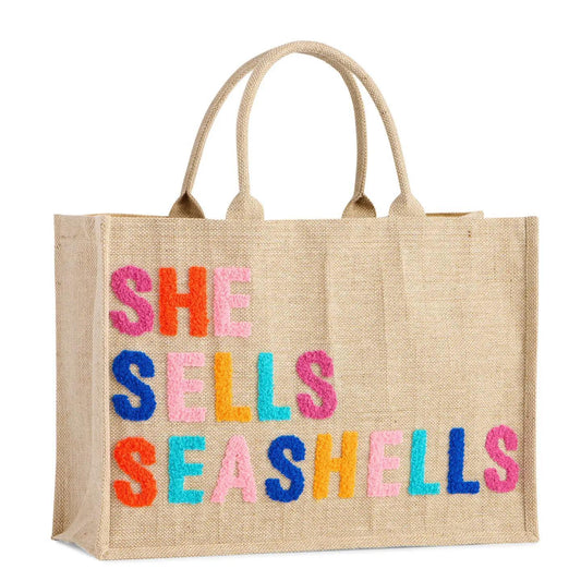 She Sells Seashells Beach Bag