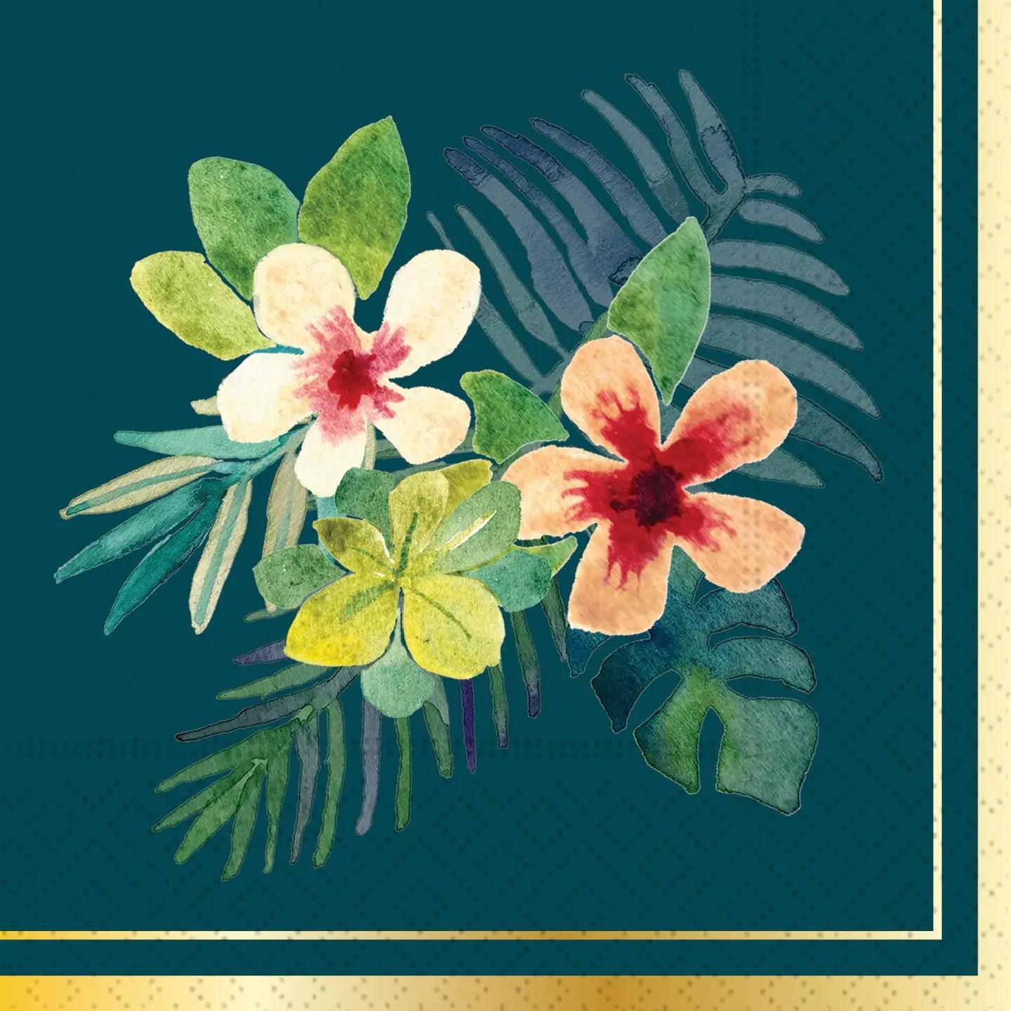 Tropical Paradise Beverage Napkin
