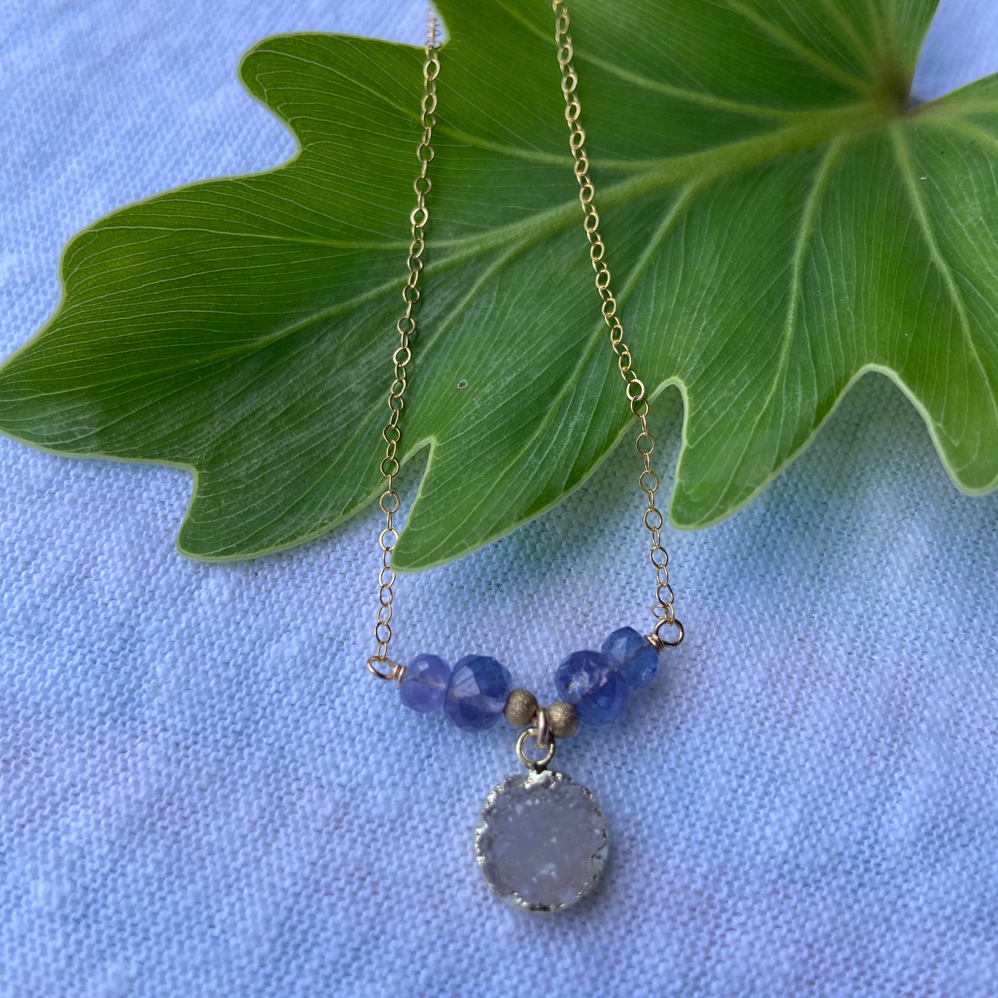 Lavender Latte Necklace