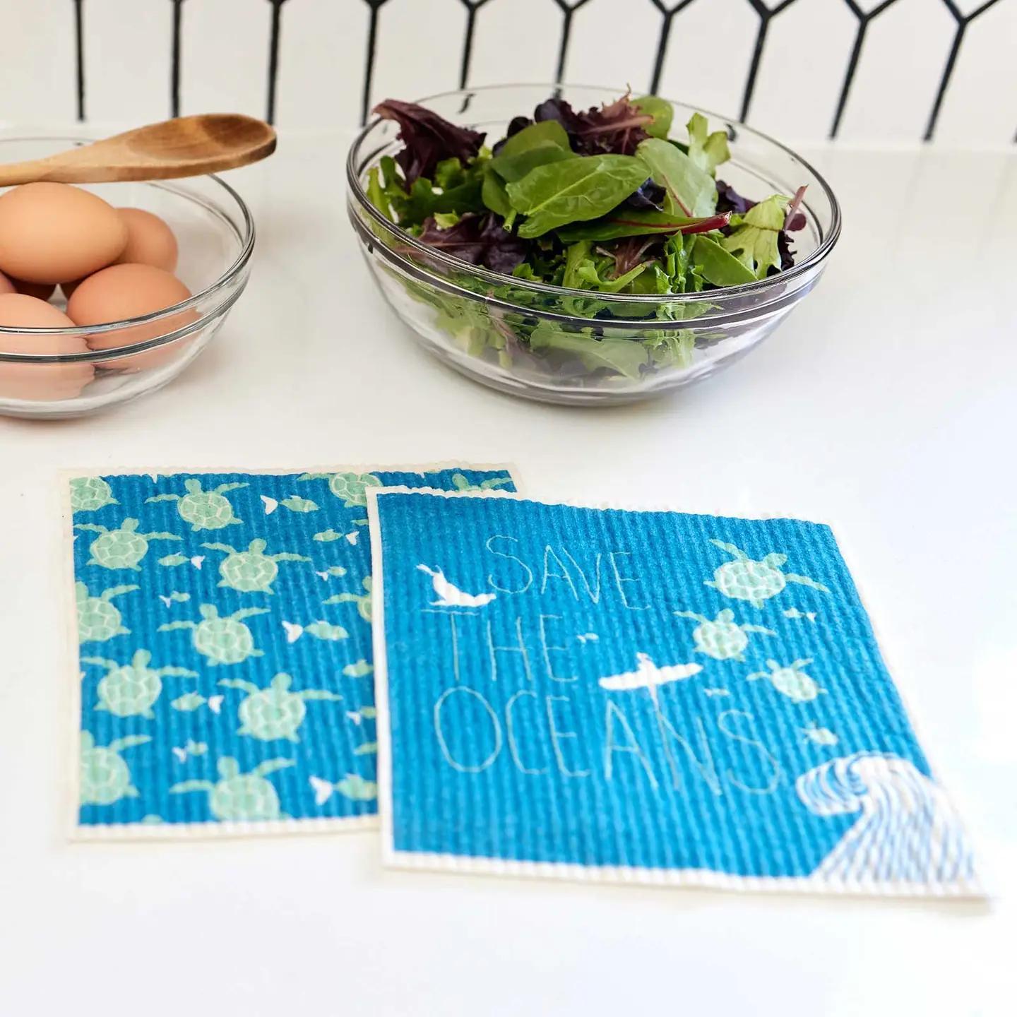 Save The Ocean Eco Sponge Cloths