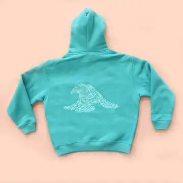 Kids Seaglass Surf Hoodie