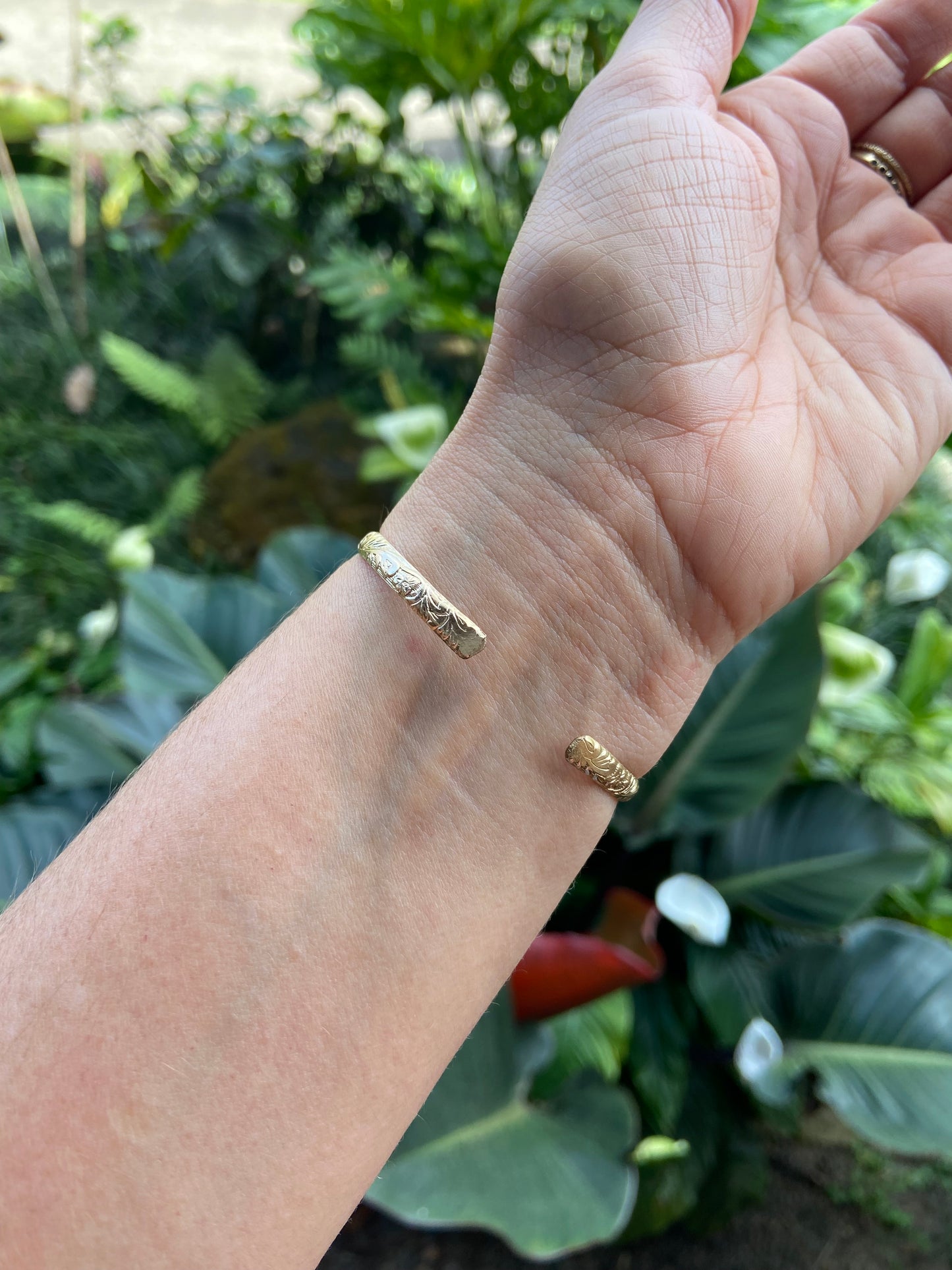 Hawaiian Heirloom Cuff Bracelet