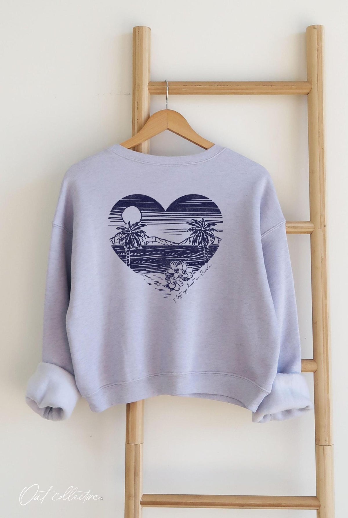 I Left My Heart Mid Sweatshirt