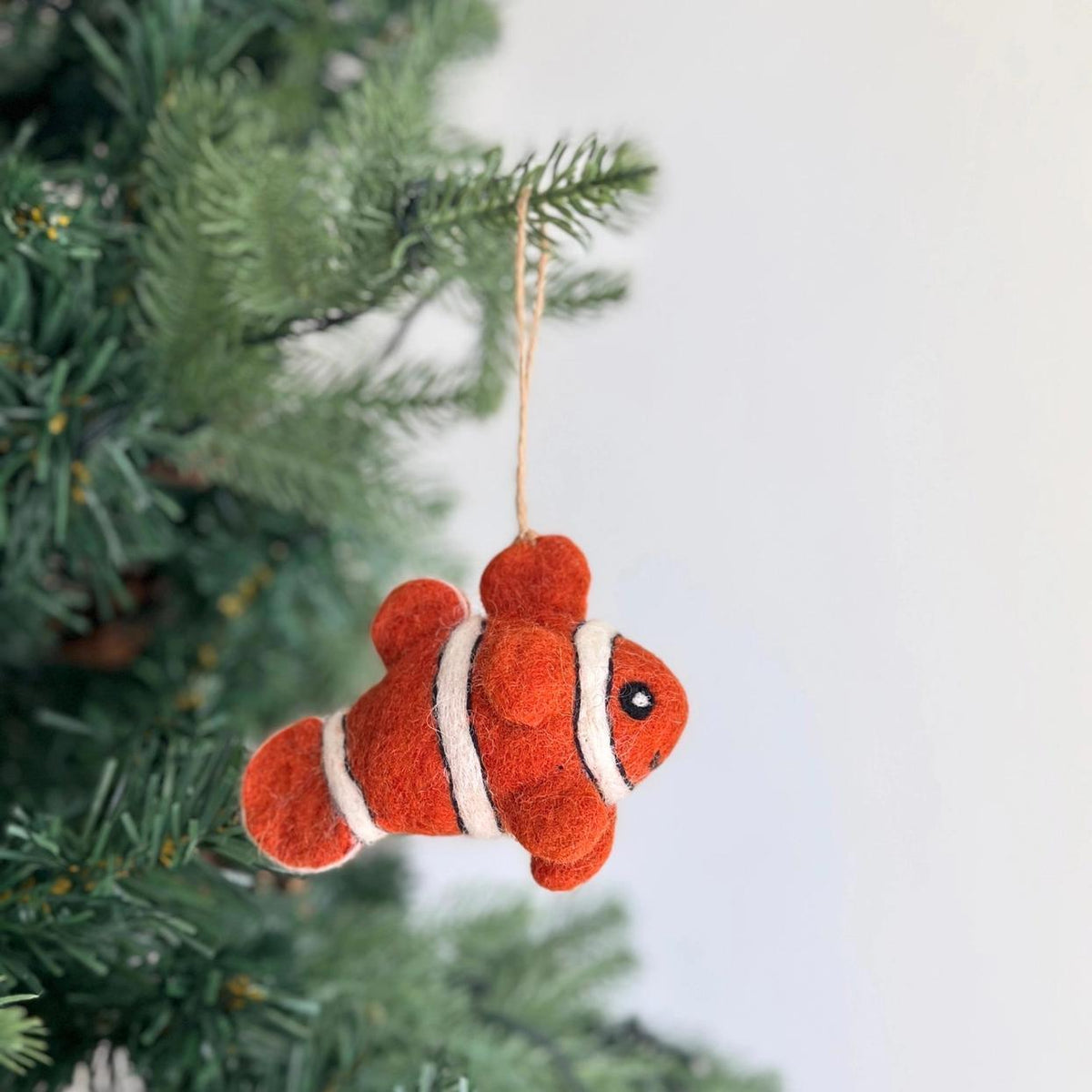 Clown Fish Felt Ornament