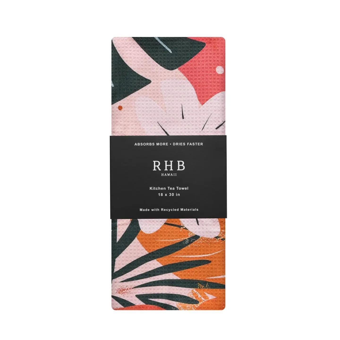 Golden Tropic Tea Towel