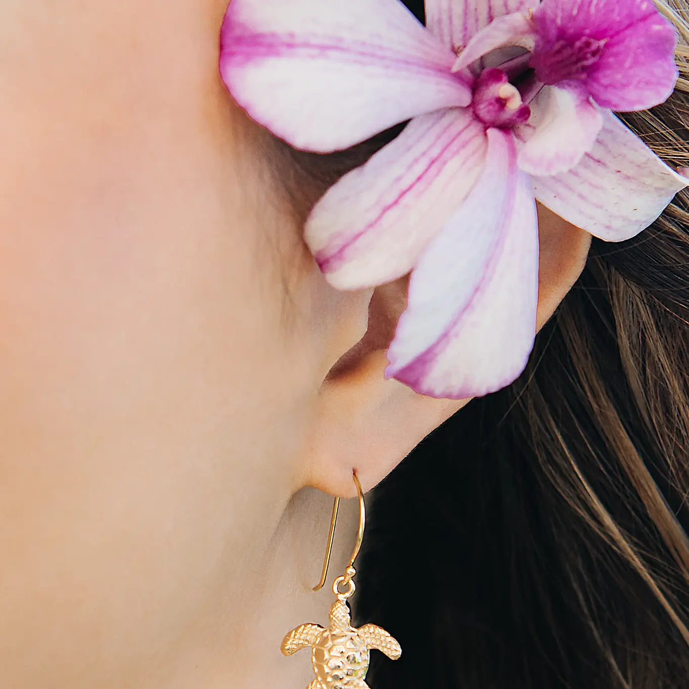 Sea Turtle Honu Earrings