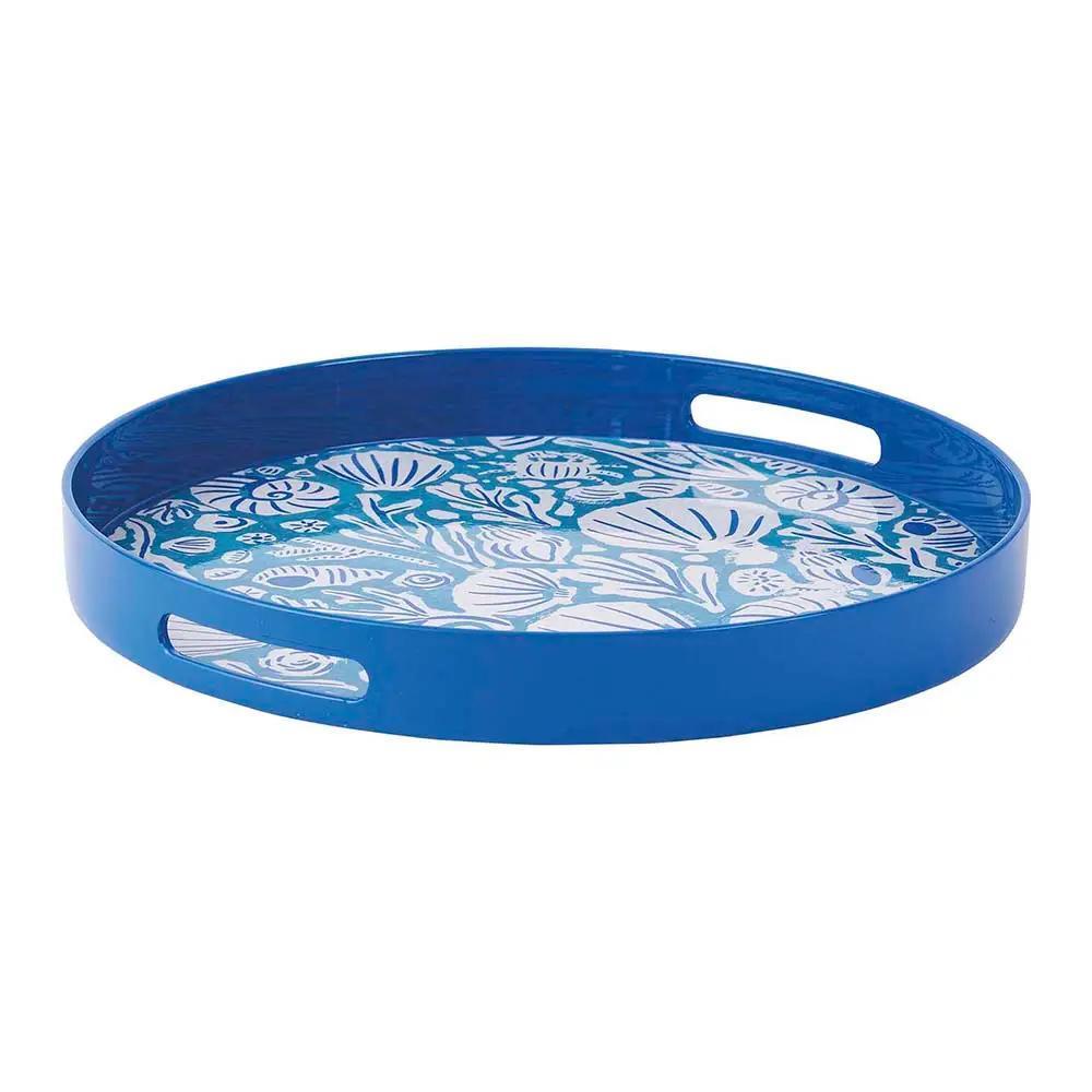 Sealife Round Serving Tray