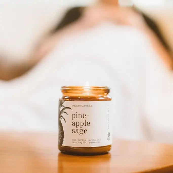 9oz Candle Pineapple Sage