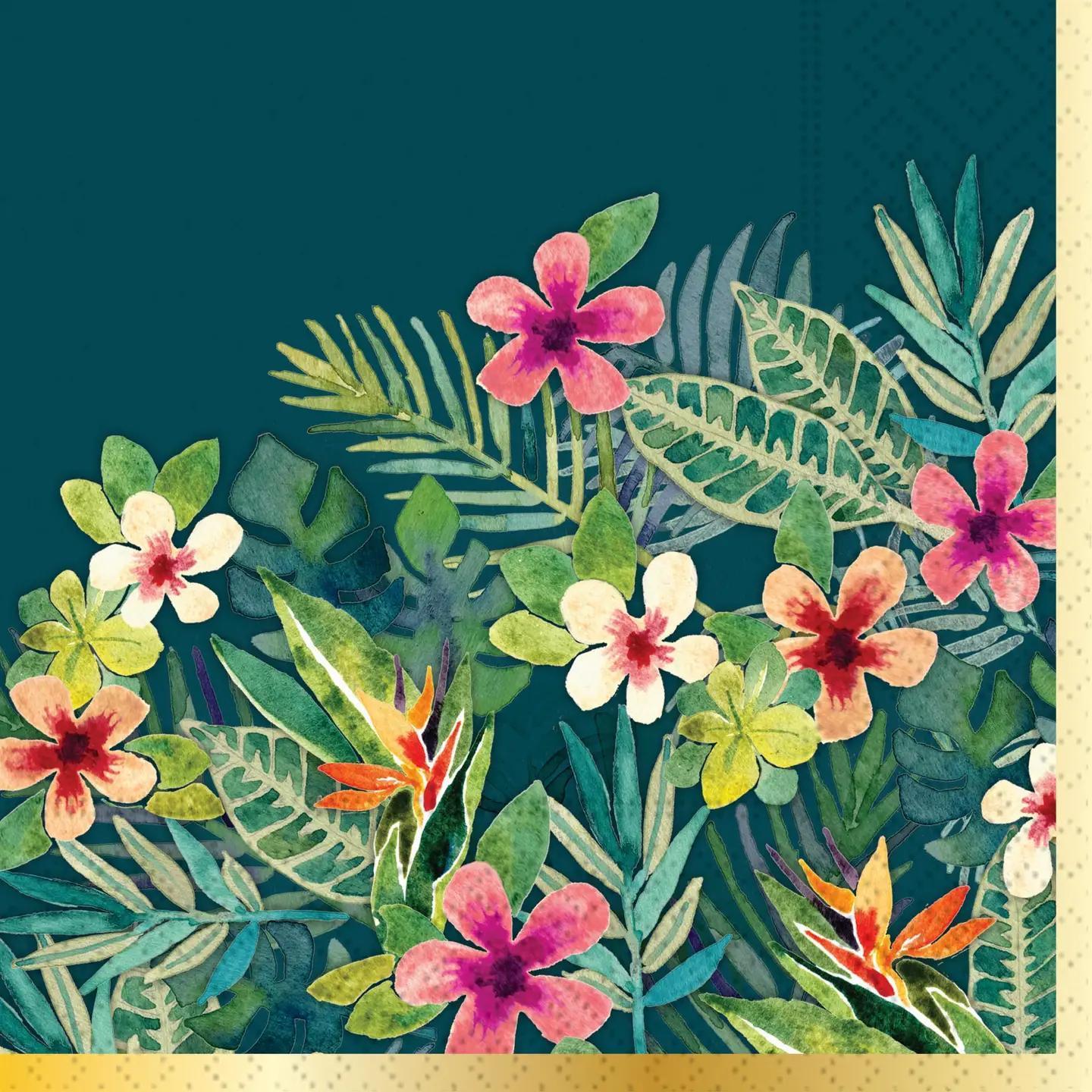Tropical Paradise Luncheon Napkin