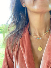 Maui Mari - Herkimer Rainbow Necklace