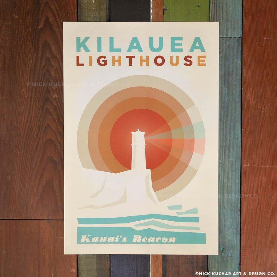 Kilauea LighthouseTravel Print