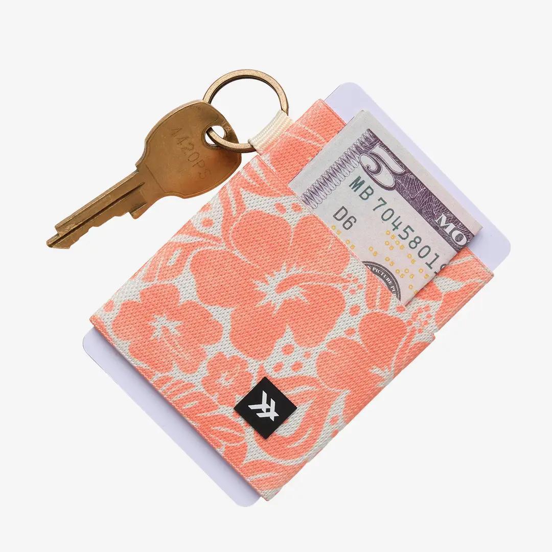 Coral Crush Elastic Wallet