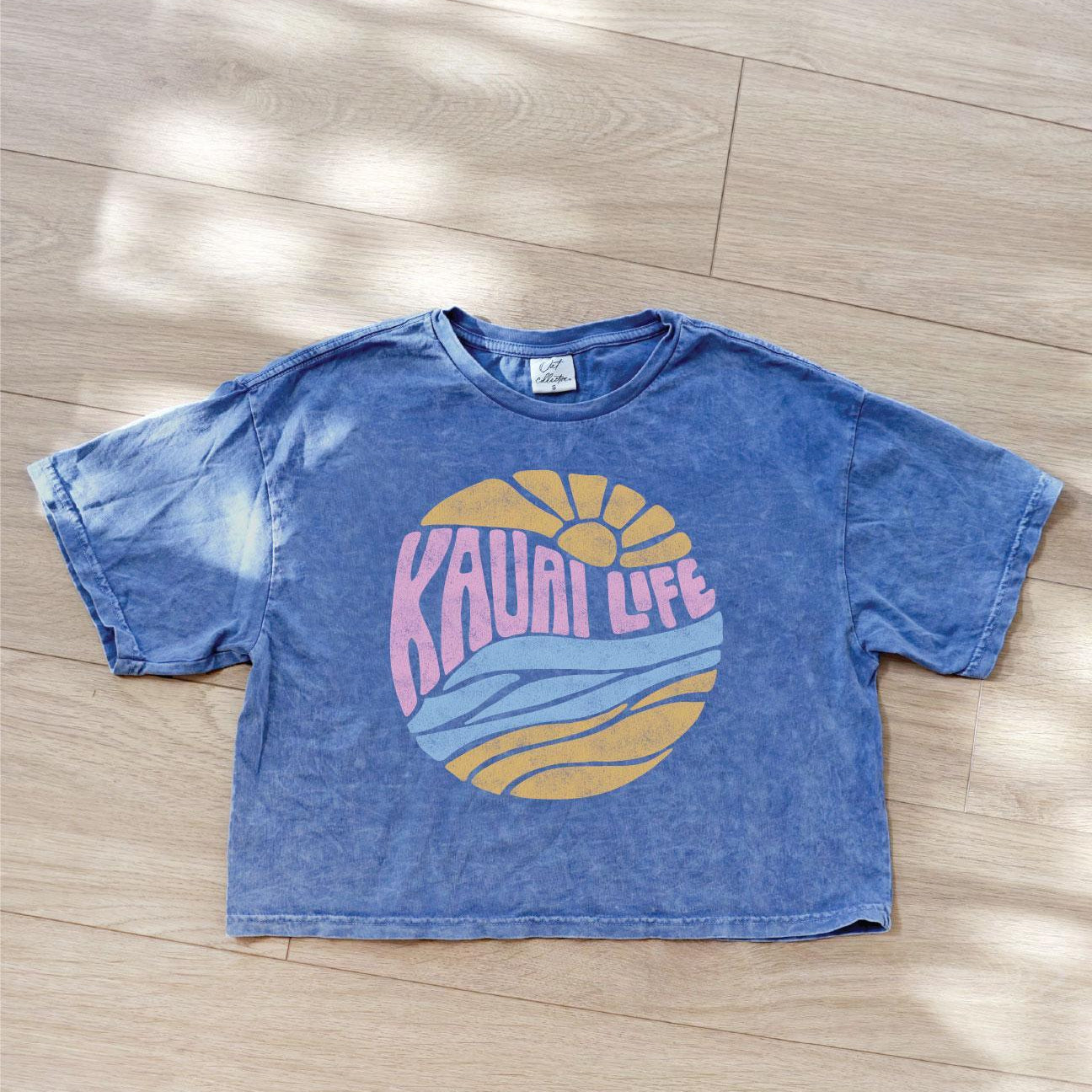 Kauai Life Crop Tee