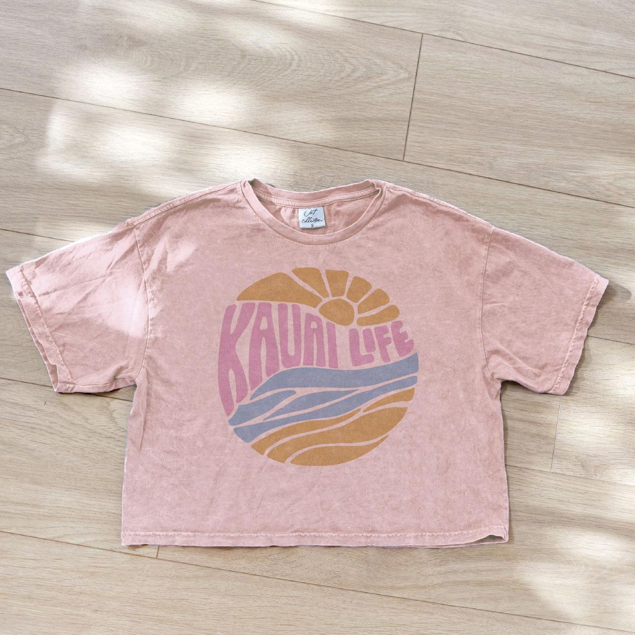 Kauai Life Crop Tee