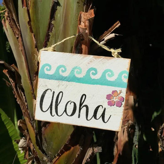 Aloha Wave Sign
