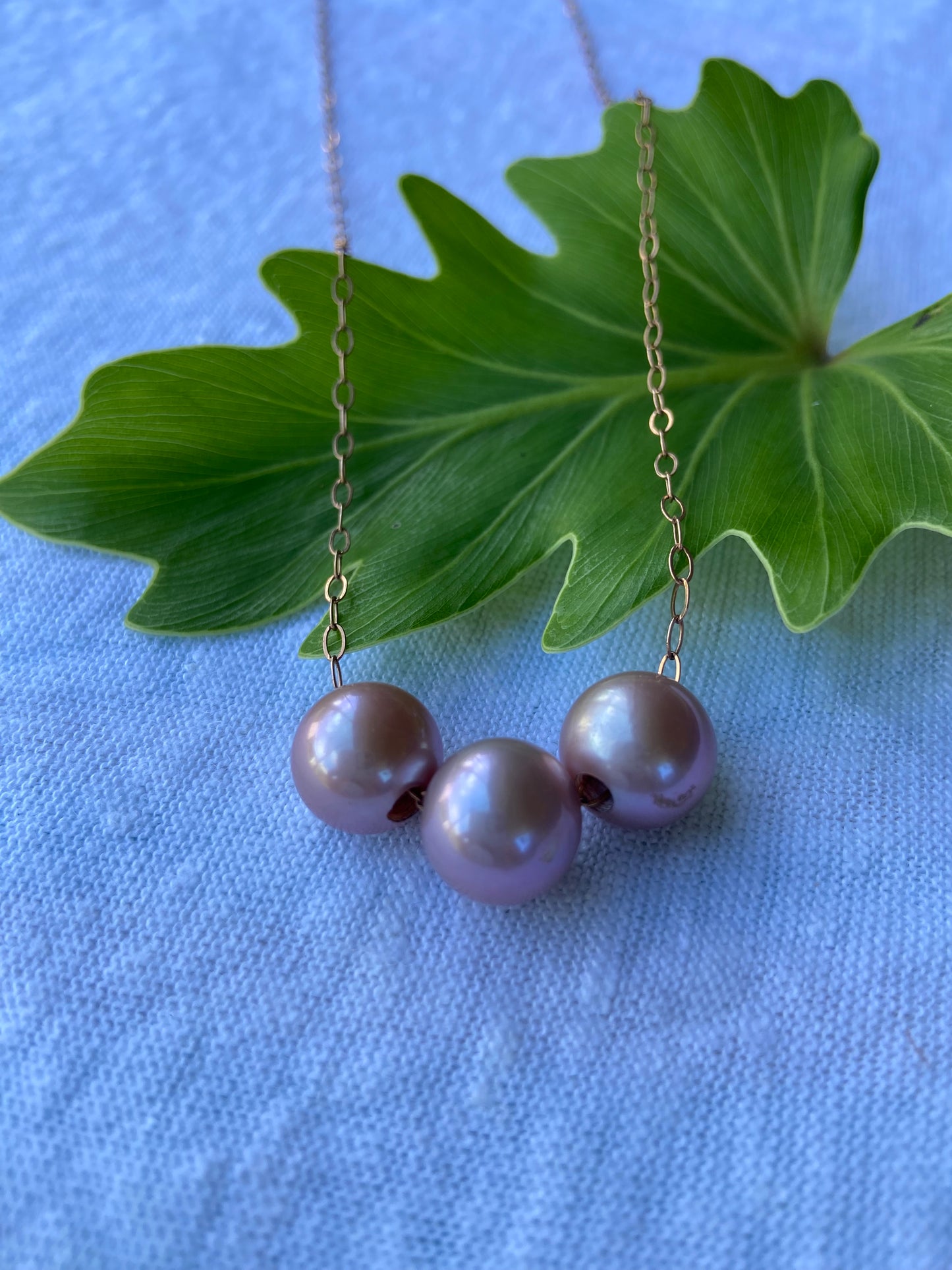 Pink Trio Necklace