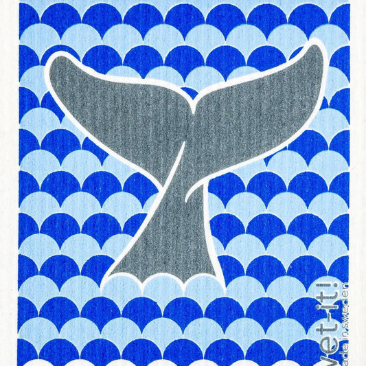 Whale Tail Swedish Cloth