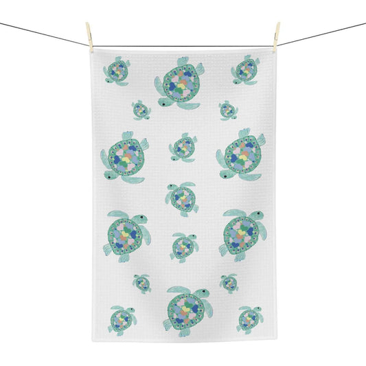 Love Sea Turtles Microfiber Kitchen Towel