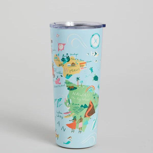 Hawaiian Islands Stainless Steel Tumbler