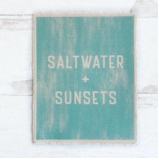 Saltwater & Sunsets Canvas