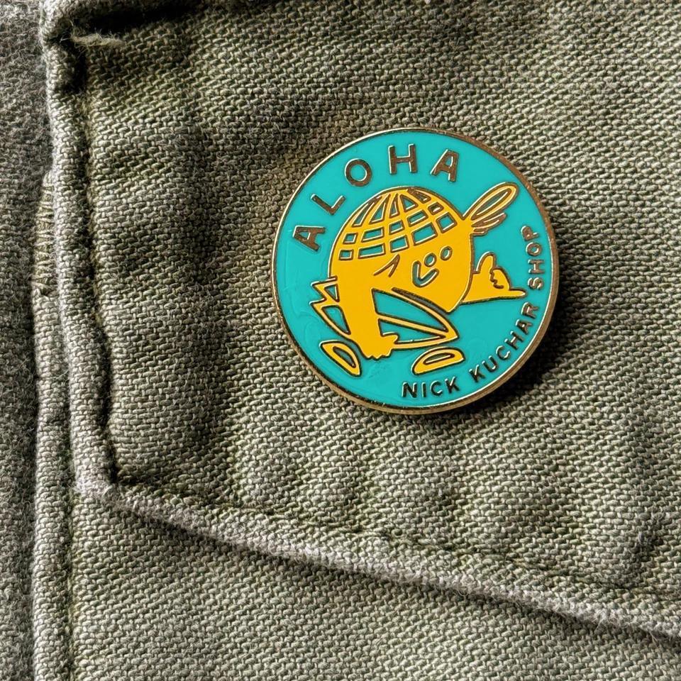 Shaka Enamel Pin