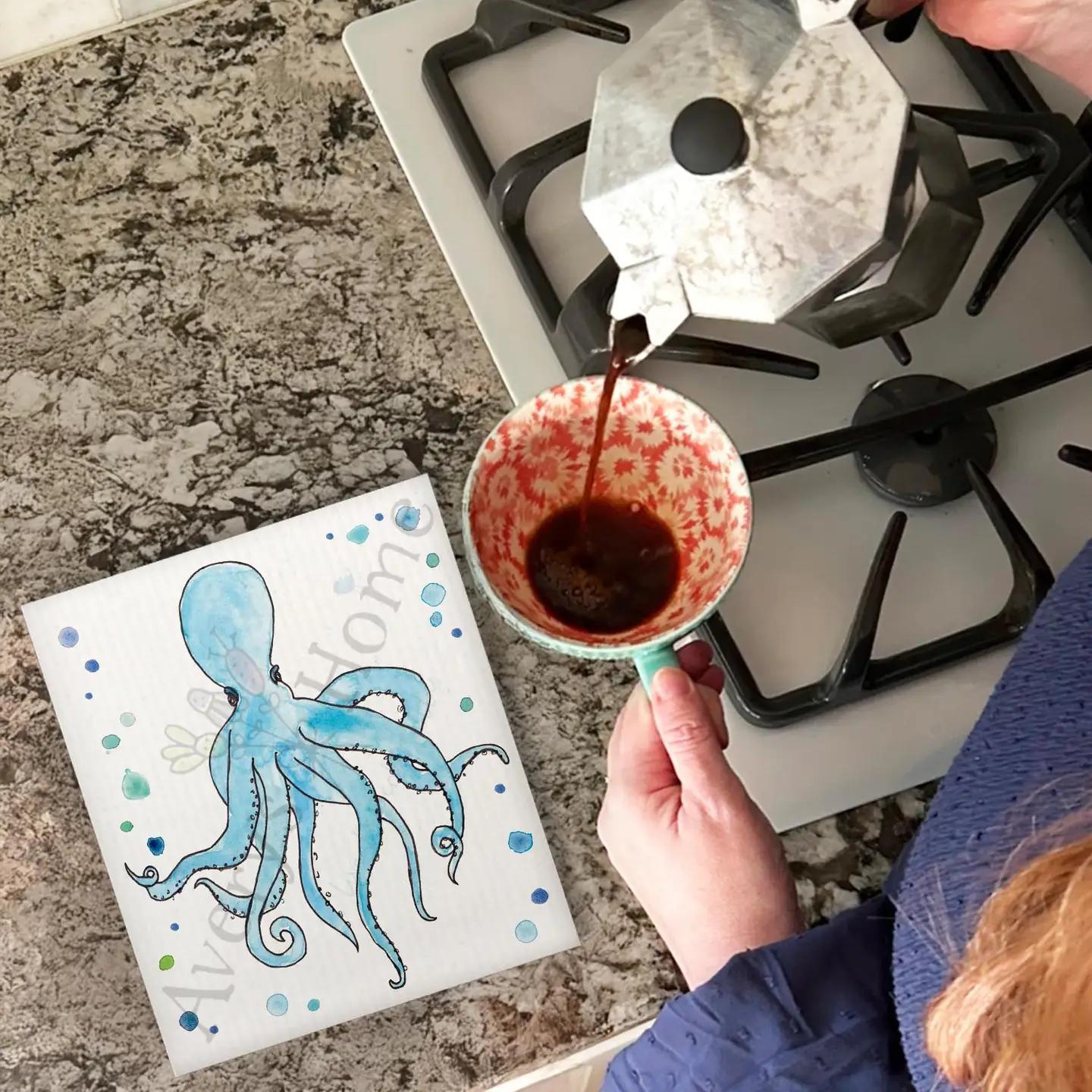 Octopus Swedish Cloth