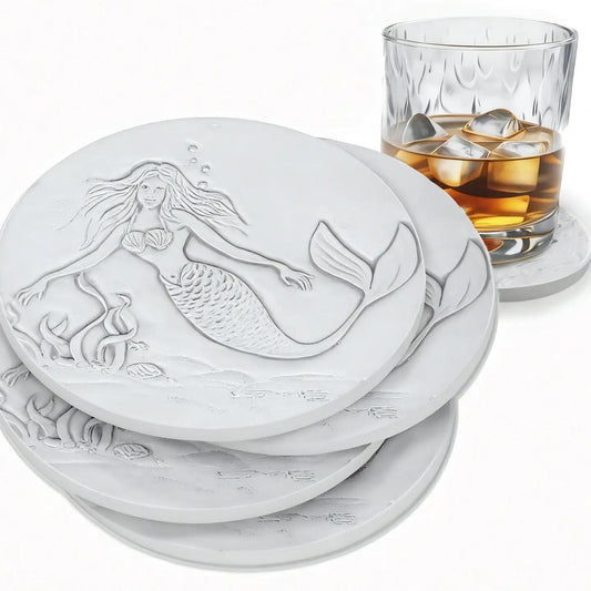 Mermaid Coaster Set of 4