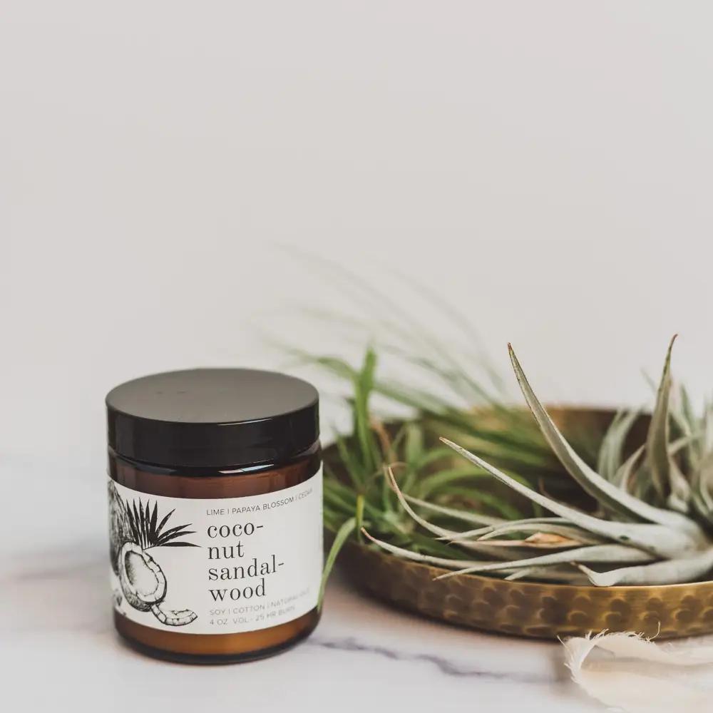 9oz Candle Coconut Sandalwood