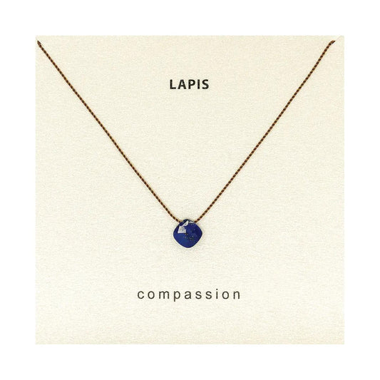 Lapis Nylon Necklace