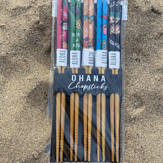 Ohana Reusable Chopstick Set