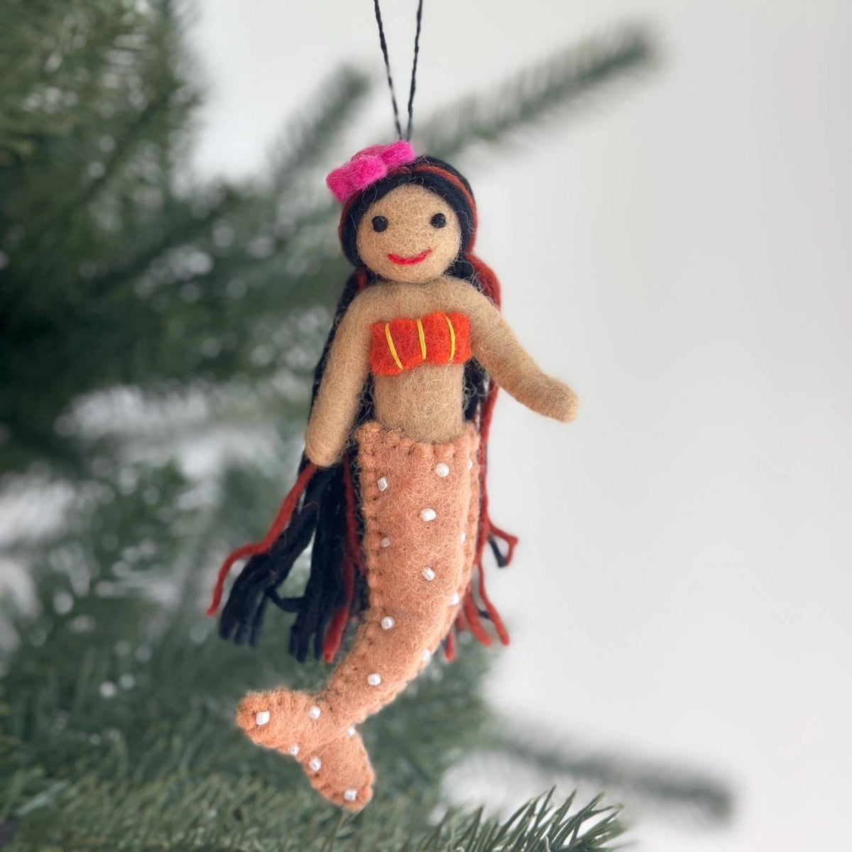 Brunette Mermaid