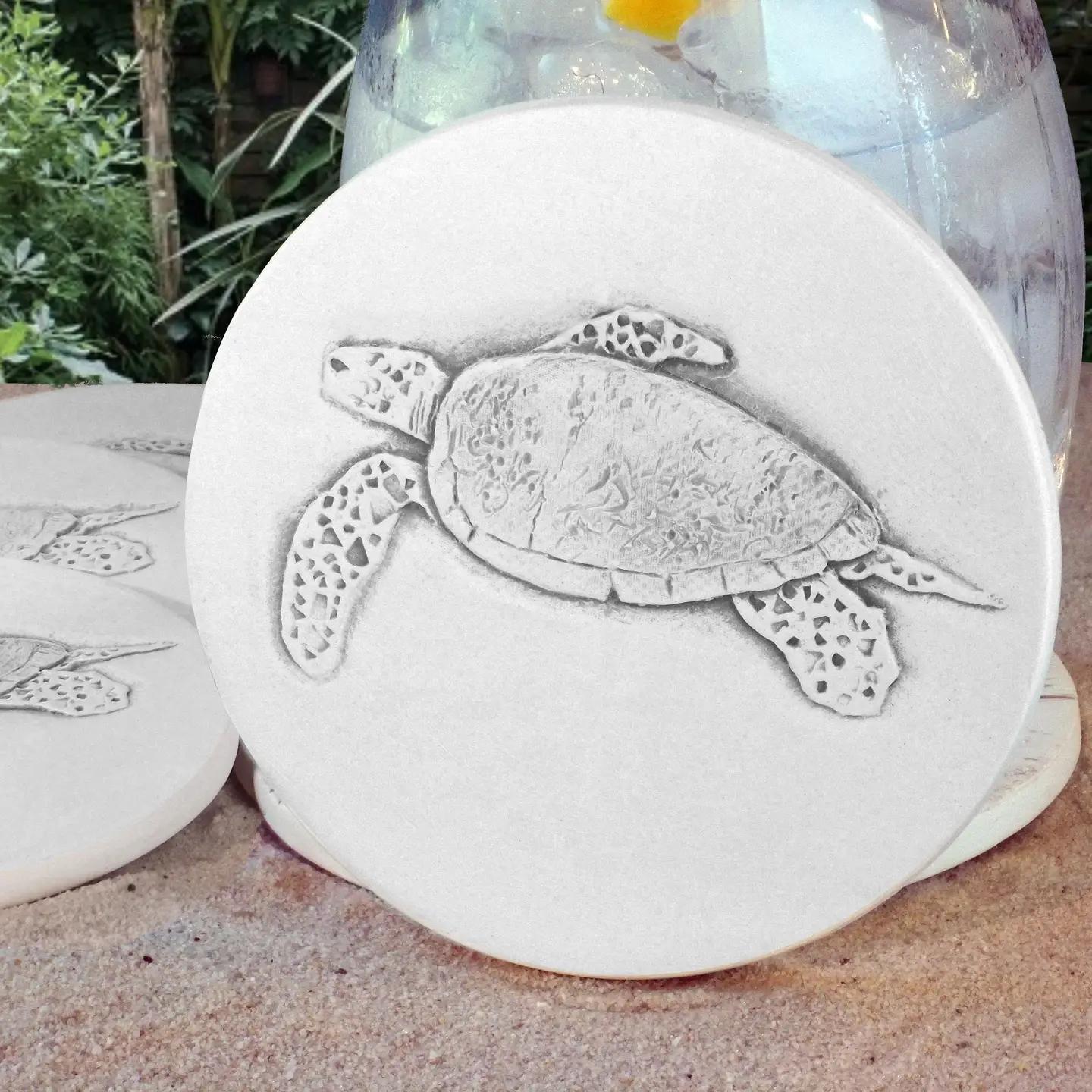 Sea Turtle Coaster Set of 4
