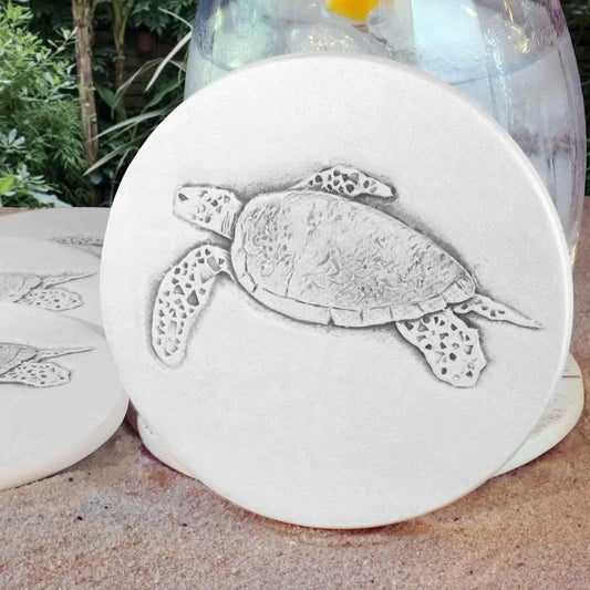 Sea Turtle Coaster Set of 4