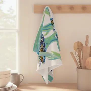 Colorful Sea Turtle Microfiber KitchenTowel