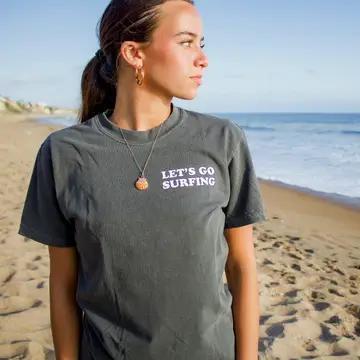 Let's Go Surfing Tee