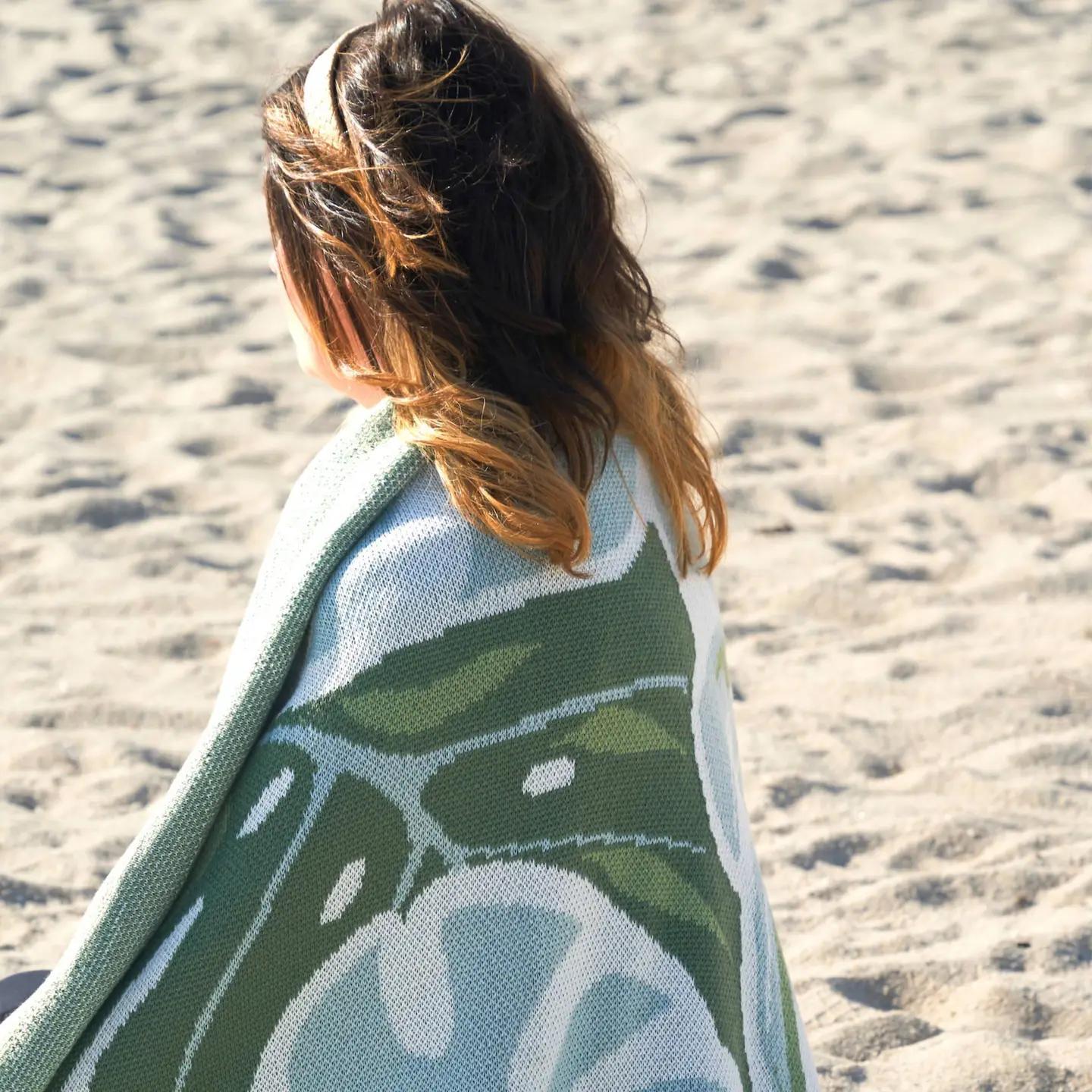 Monstera Throw Blanket R79001005